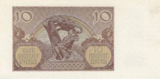 10 Zloty Polen p94-1 1940